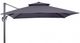 Furniture of America® Hero Gray Aluminum/Polyester Outdoor Patio Umbrella-0