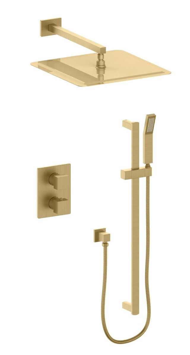 ZLINE Autograph Edition Crystal Bay Champagne Bronze Thermostatic Shower System-0