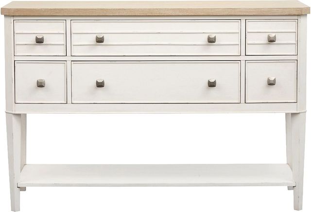 Magnussen Home® Echo Isles Driftwood/Sea Pearl Sideboard-2