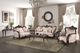 New Classic® Home Furnishings Constantine Marble Top End Table with Cherry Base-1