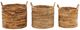 Dovetail Furniture Kerensa 3-Piece Natural Basket Set-0