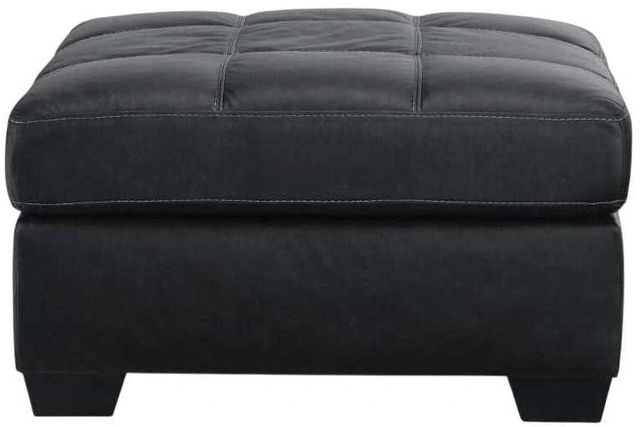 Benchcraft® Barlin Mills Carbon Accent Ottoman-1