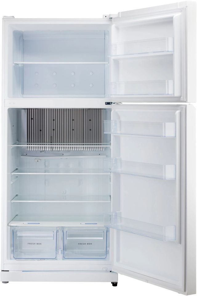 Unique® Appliances 35" 19 Cu. Ft. White Propane Top Freezer Refrigerator-1
