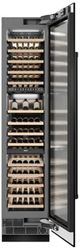 ZLINE 18 in. 9 Cu. Ft. Triple Zone 68 Bottle Right Hinge Column Wine Cooler in Black Stainless Steel-3