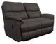 La-Z-Boy® Trouper Walnut Leather Manual Reclining Loveseat-0