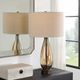 Uttermost® Baltic Dark Amber Teardrop Glass Table Lamp-1