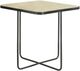 Coaster® Elyna Travertine Accent Table with Gunmetal Frame-0