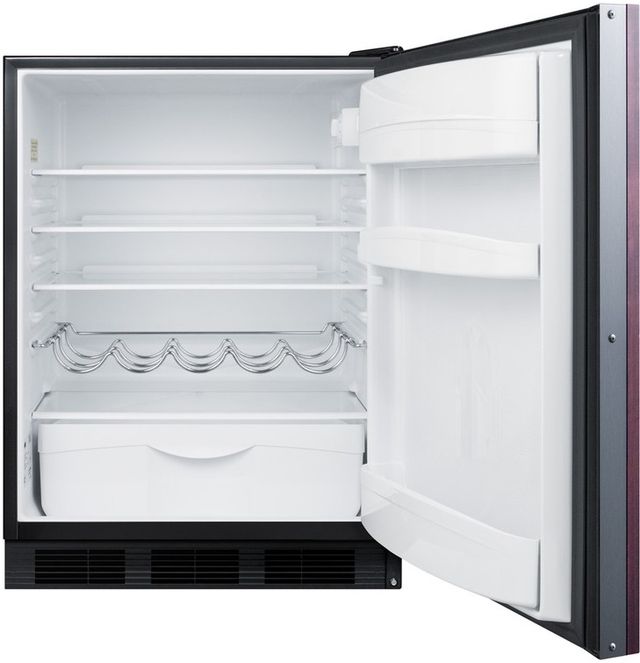 Summit® Peak24 Series 24” 5.8 Cu. Ft. Panel Ready ADA Compliant Under the Counter Refrigerator-1