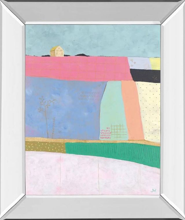 Classy Art Live Colorfully-Patchwork by Joelle Wehkamp Wall Art-0