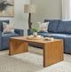 Flexsteel® Waterfall Light Oak Coffee Table-1