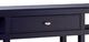 Durham Furniture Solid Accents Black Open Console Cabinet-1