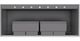 Vent-A-Hood® Designer Series 60" Gunsmoke Wall Mounted Range Hood-3