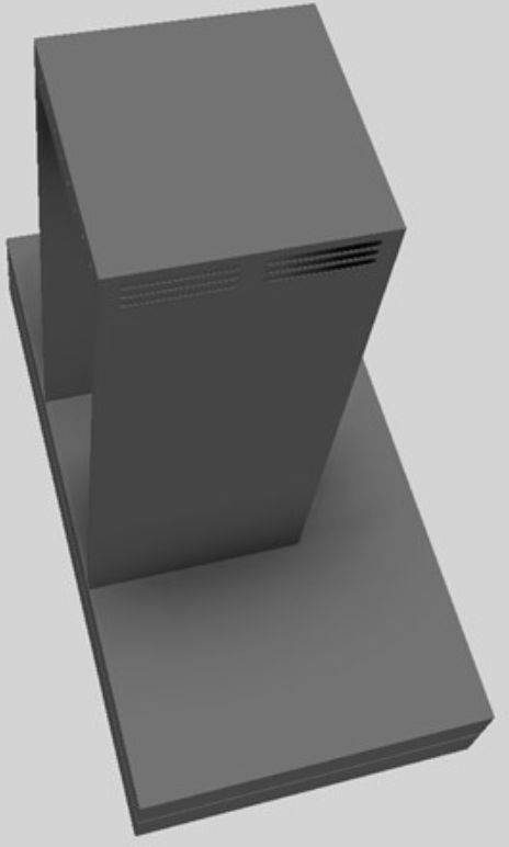 Vent-A-Hood® 36" Gunsmoke Duct Free Wall Mounted Range Hood-2