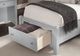 Vaughan-Bassett Bonanza Gray Twin Sleigh Storage Bed-1