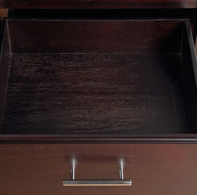 Modus Furniture Nevis Espresso Nightstand with Charging Station-2