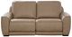 Liberty Furniture Blake Sophia Oatmeal Leather Power Reclining Loveseat with Power Headrest-0