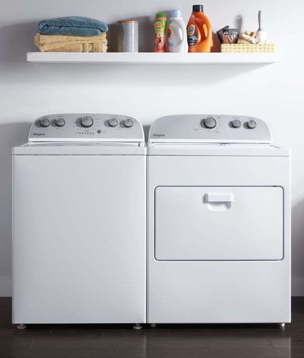 Whirlpool White Laundry Pair