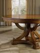 Hooker® Furniture Tynecastle Warm Chestnut Round Pedestal Dining Table-3