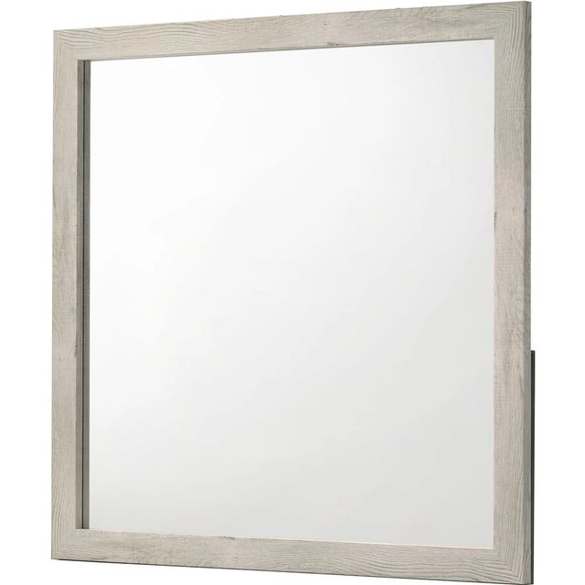 Crown Mark Millie White Dresser Top-0