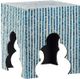 A & B Home 2-Piece Blue Mosaic Accent Table Set-1