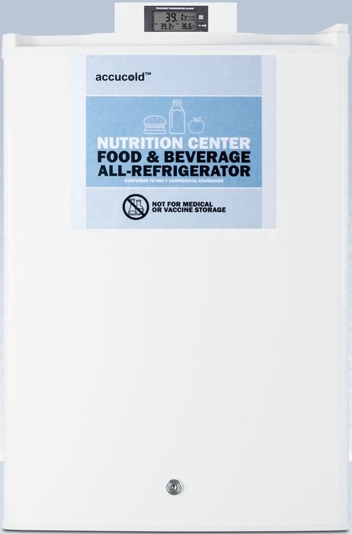 Accucold® Nutrition Center Series 17" 2.5 Cu. Ft. White Compact Refrigerator-0