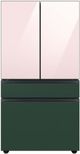 Samsung Bespoke 36" Emerald Green Steel French Door Refrigerator Middle Panel-4