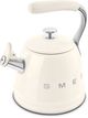 Smeg 50's Style 2.3 L Cream Whistling Electric Kettle-4