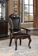 Furniture of America® Lombardy 7-Piece Dark Brown/Walnut Dining Set-1