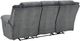 Signature Design by Ashley® Tip-Off Slate Power Reclining Sofa-3