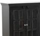 Crestview Collection Bengal Manor Acacia Wood Large Window Pane Sideboard-2