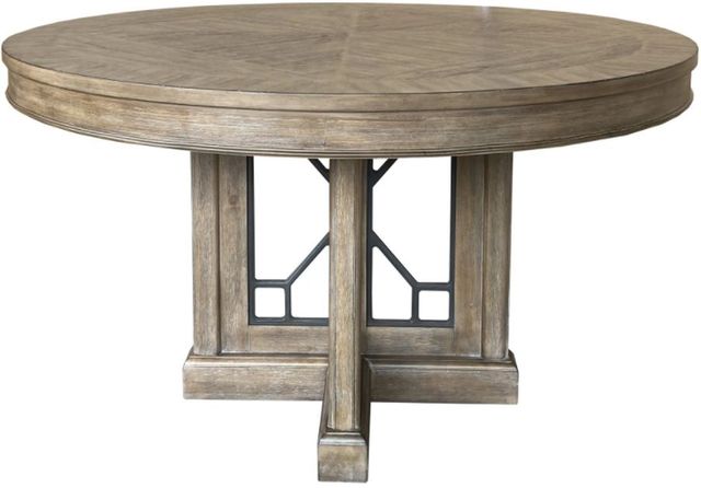 Parker House® Sundance Sandstone Round Dining Table-0