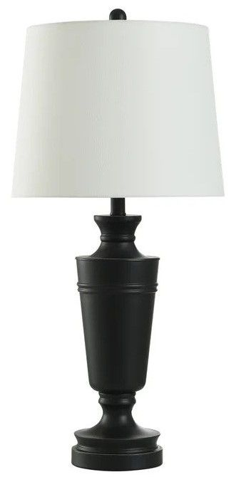 Stylecraft Steel Black Table Lamp -0
