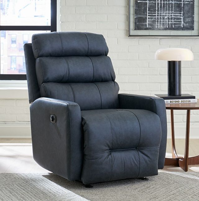 Best® Home Furnishings Customizable Kristisha Leather Power Tilt Headrest Space Saver Recliner-3