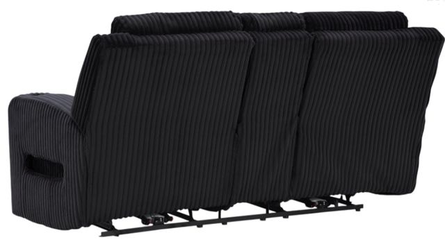 Signature Design by Ashley® Forest Lake Black Power Reclining Loveseat with Console and Adjustable Headrest-3