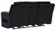 Signature Design by Ashley® Forest Lake Black Power Reclining Loveseat with Console and Adjustable Headrest-3