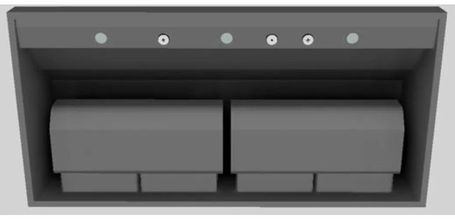 Vent-A-Hood® 48" Gunsmoke Wall Mounted Range Hood-3