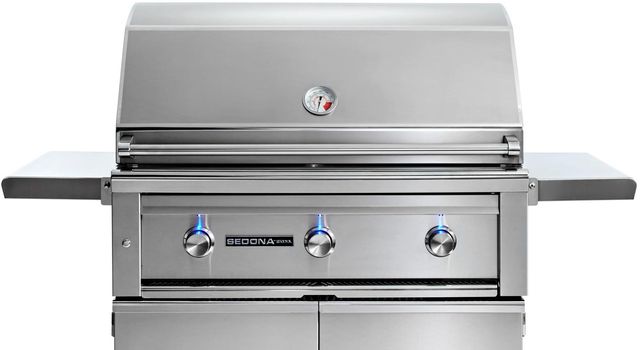 Lynx® Sedona 36" Stainless Steel Freestanding Grill-2