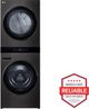 LG Black Steel Electric Laundry Center, 5.0 Cu. Ft. Washer, 7.4 Cu. Ft. Dryer-2