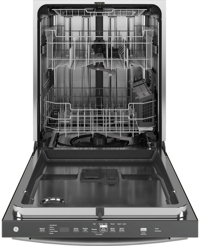 GE® 24" Fingerprint Resistant Stainless Steel Top Control Built In Dishwasher-1