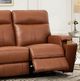 Hydeline® Venice Nutmeg Brown Power Reclining Loveseat-3