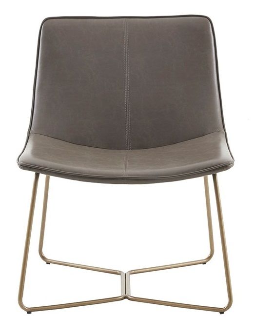 Olliix by Madison Park Brown and Gold Fallon Chair-1