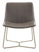 Olliix by Madison Park Brown and Gold Fallon Chair-1