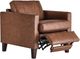Best® Home Furnishings Customizable Traftly Revella Leather Incliner Chair with Espresso Legs-5