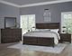 Vaughan-Bassett Dovetail Java King Board and Batten Panel Bed-3