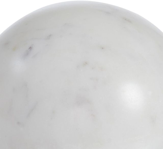 Renwil® Diadem White Natural Decorative Sphere-2