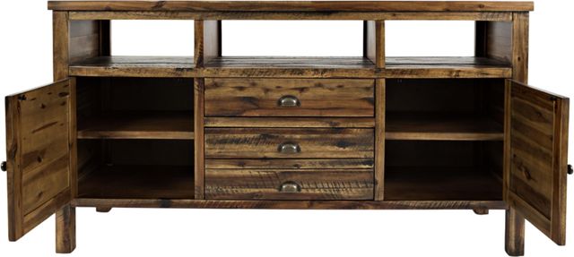 Jofran Inc. Artisan's Craft Dakota Oak 60" Media Console-2