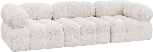 Meridian Furniture Ames 3-Piece Cream 102" Sofa-0