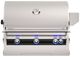 Fire Magic® Echelon 36" Stainless Steel Built-In Analog Thermometer Propane Gas Grill with Right Infrared Sear Burner and Magic View Window-0