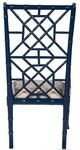 Furniture Classics Regency Blue Wingback Chair-3