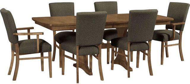 Archbold Furniture Customizable Arcadia 42" Trestle Table-1